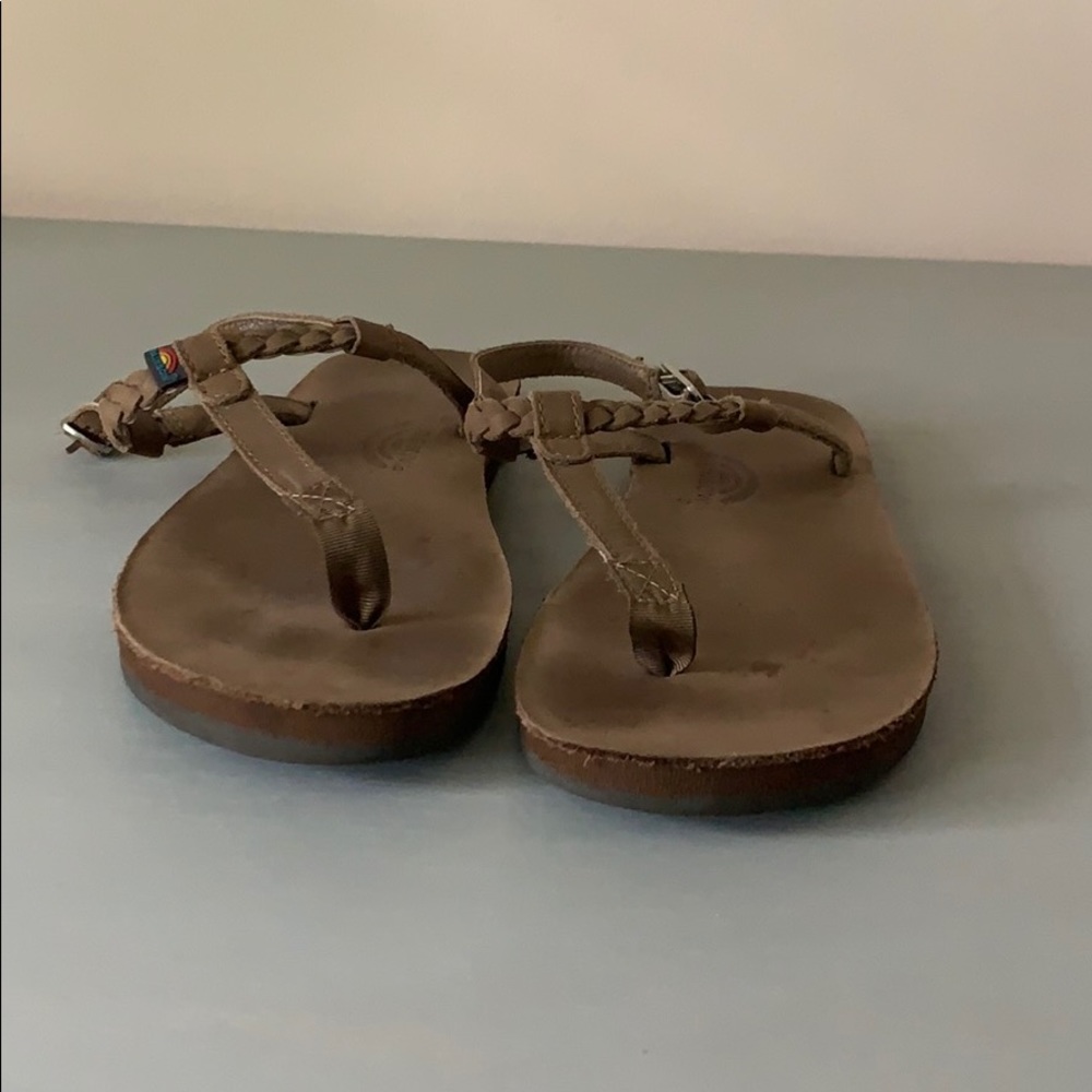 Rainbow Sandals Sophia braided t-strap